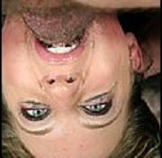 kaleah deepthroat throat craming in her throat