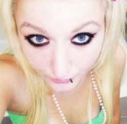 emo makeup girl porn gothic blood nuder tattoo