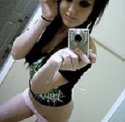 sexy nakad goth punked bisexual girls tattoo jess