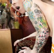 lesbian euro goth teen punk haircuts goth in sex ed